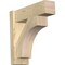 Ekena Millwork Westlake Block Rough Sawn Outlooker, Douglas Fir, 6"W x 18"D x 18"H OUT06X18X18WTL05RDF - alternate 1